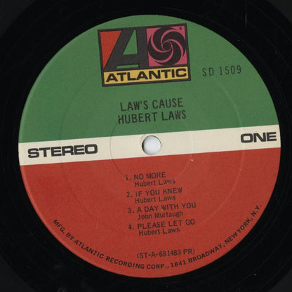 Hubert Laws / ヒューバート・ロウズ / Laws' Cause (SD 1509)