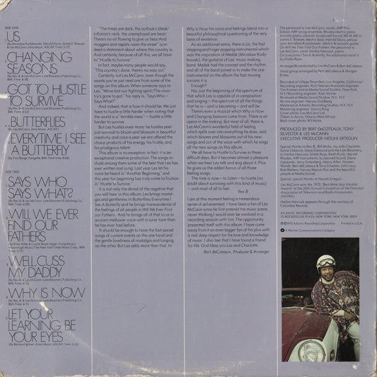 Les McCann / レス・マッキャン / Hustle To Survive (SD 1679)