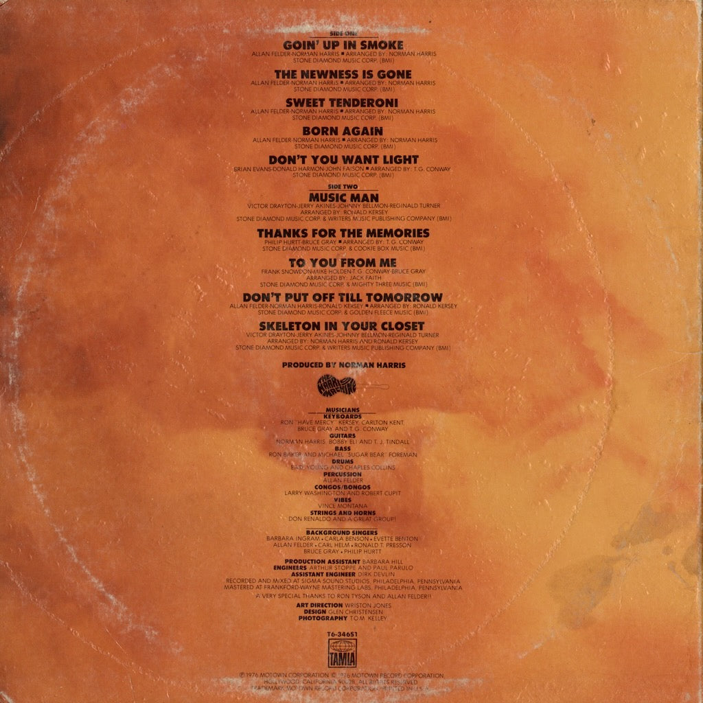 Eddie Kendricks / エディ・ケンドリクス / Goin' Up In Smoke (T6-346 S1)