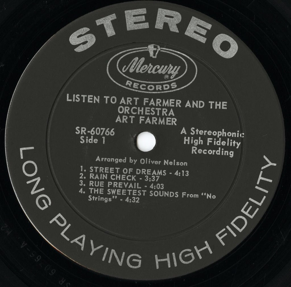 Art Farmer / アート・ファーマー / Listen To Art Farmer And The