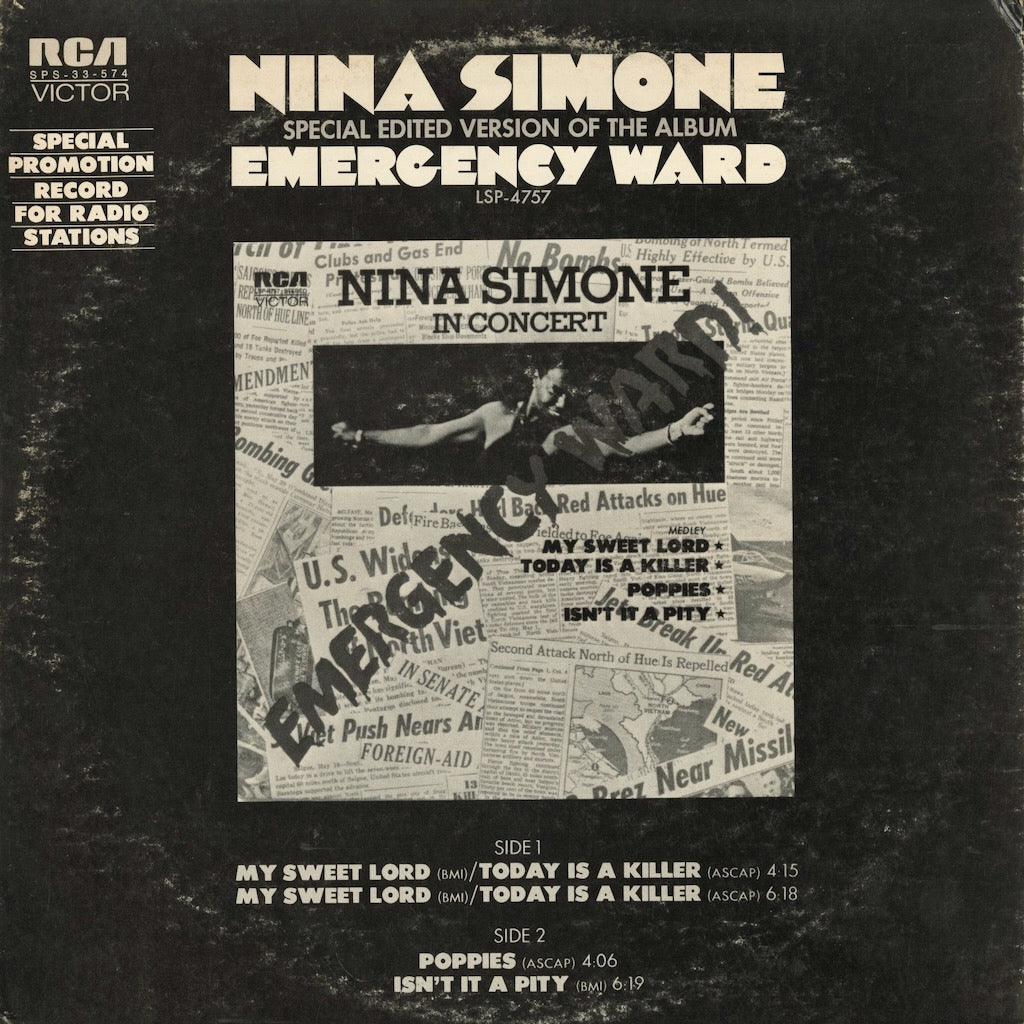 Nina Simone / Emergency Ward! (SPS-33-574) RCA