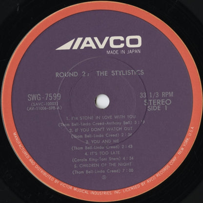 The Stylistics / スタイリスティックス / Round 2 (SWG-7599)