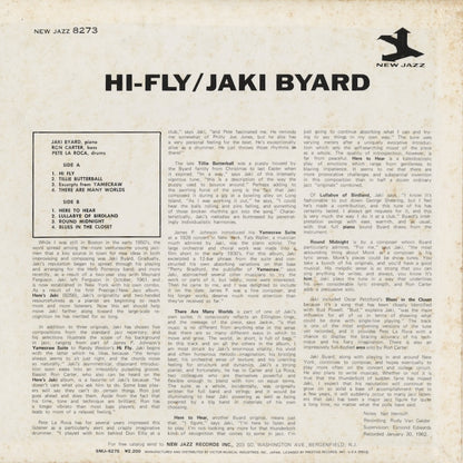 Jaki Byard / ジャッキ・バイアード / Hi-Fly (SMJ-6275)