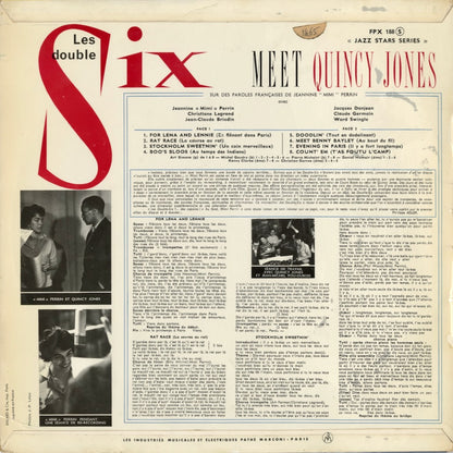 Les Double Six - Meet Quincy Jones (SGXF 105) LP 1960 FRA Columbia ｜中古LP