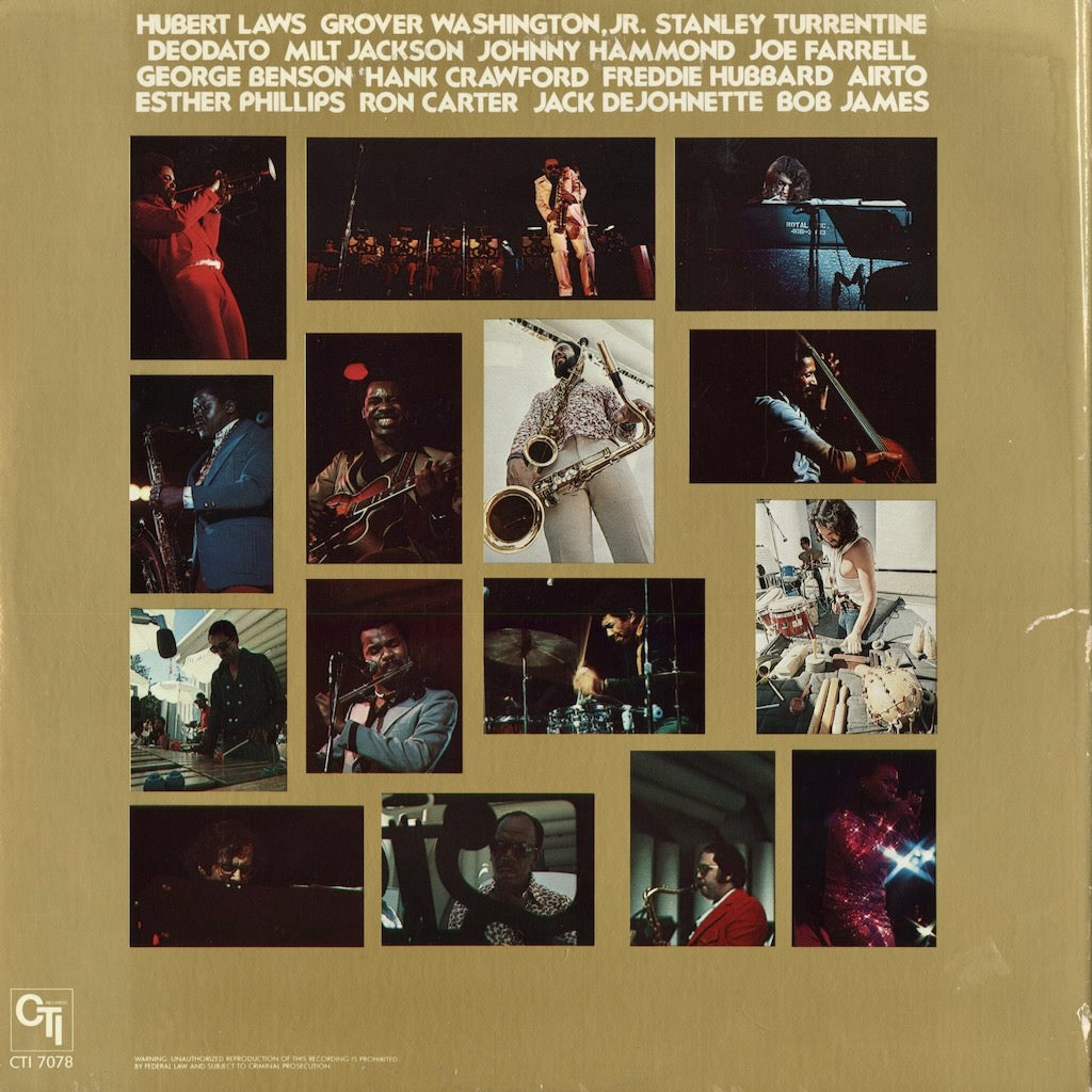CTI All-Stars - CTI Summer Jazz At The Hollywood Bowl Live Three (CTI 7078) 1977 US CTI｜中古LP