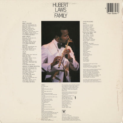 Hubert Laws / ヒュバート・ロウズ / Family (JC36396)