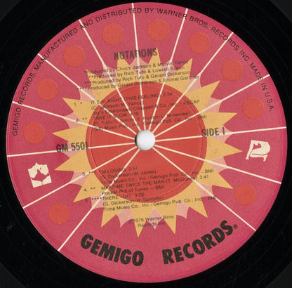 Notations - Notations (GM 5501) 1976 US Gemigo｜中古LP
