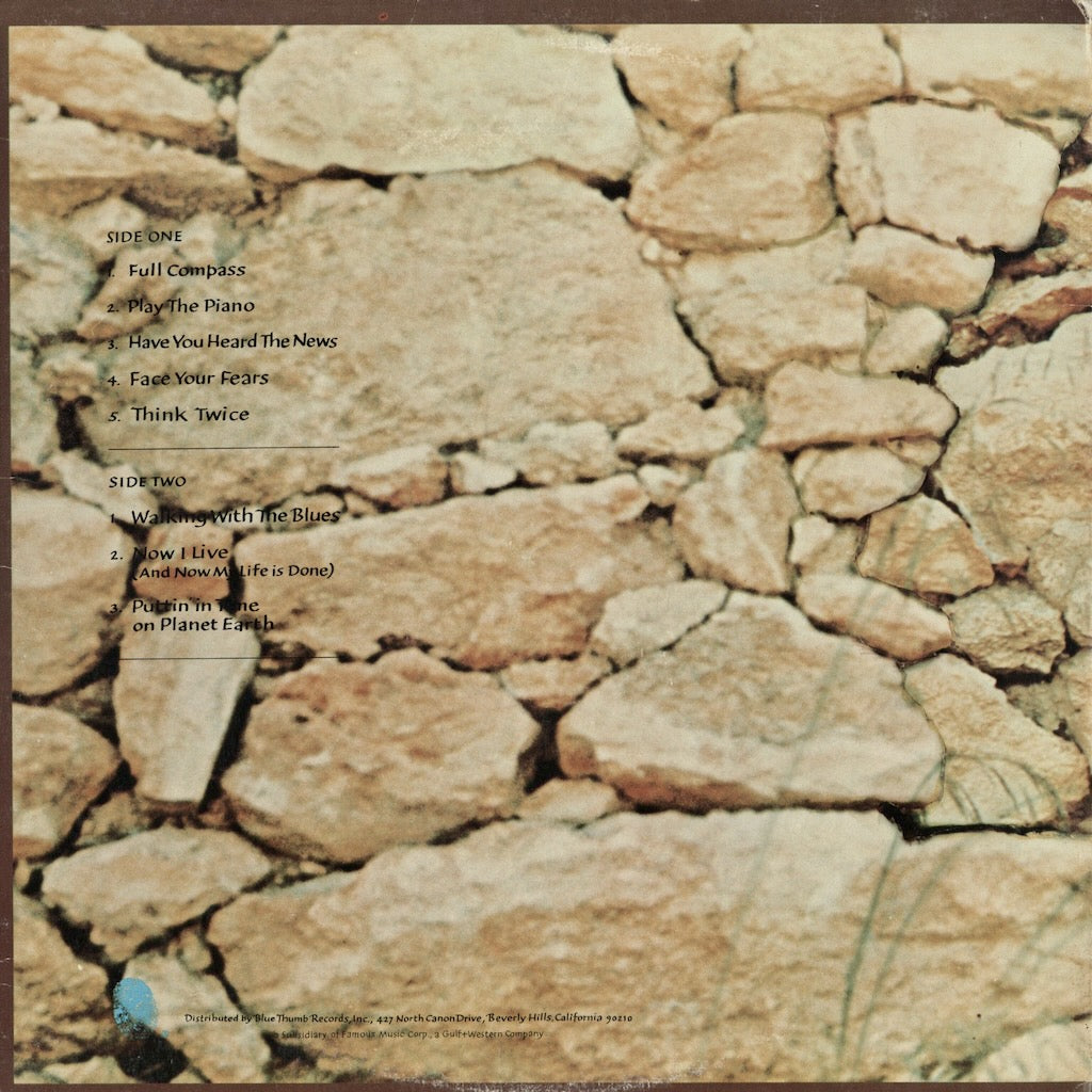 Ben Sidran - Puttin' In Time On Planet Earth (BTS 55) 1973 US Blue Thumb｜中古LP