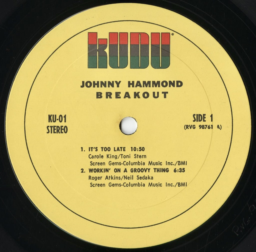 Johnny Hammond - Breakout (KU01) 1971 US KUDU｜中古LP