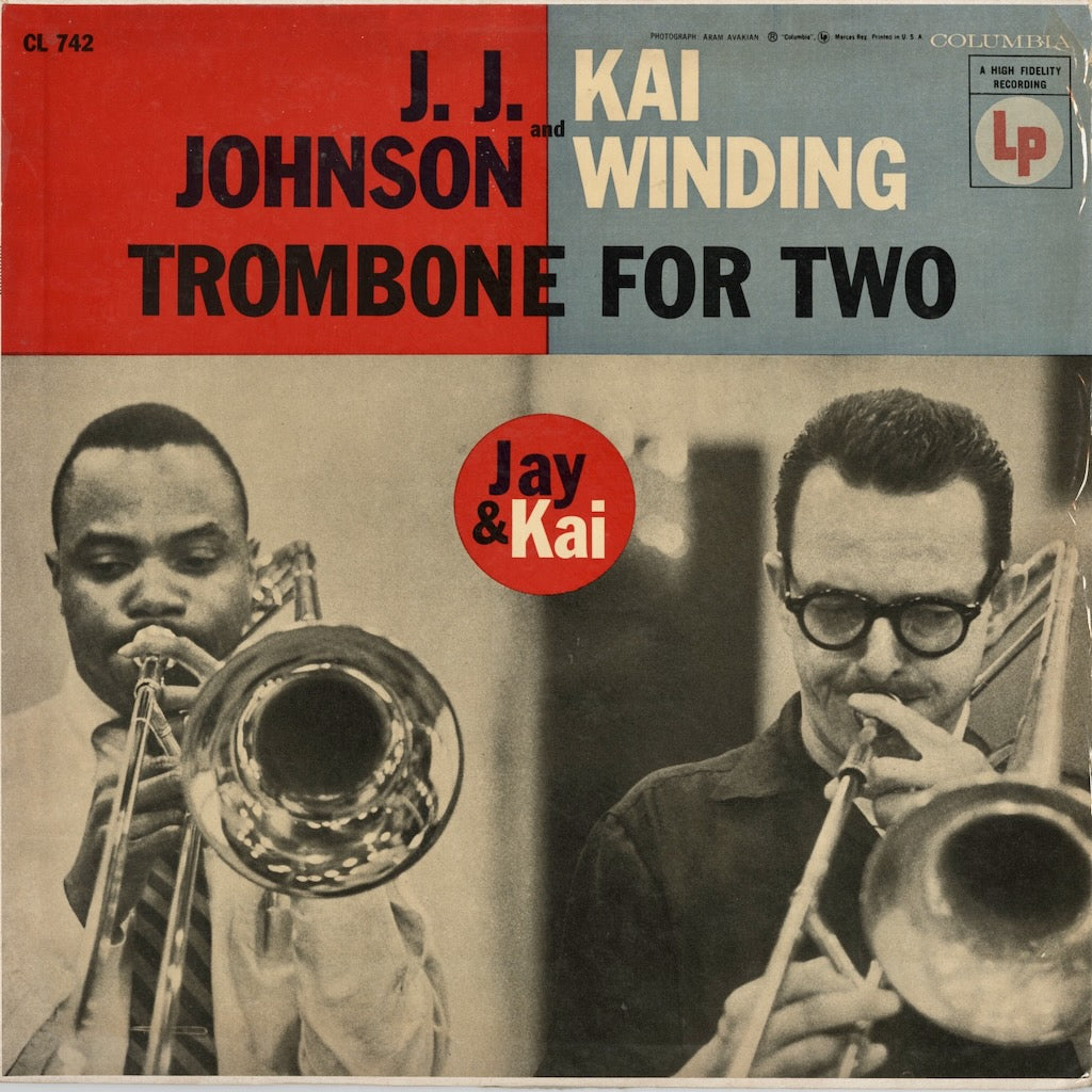 J.J. Johnson And Kai Winding / J.J. ジョンソン, カイ・ウィンディング / Trombone For Two (CL 742)