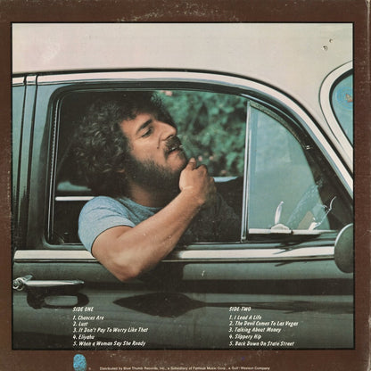 Ben Sidran - I Lead A Life (BTS 40) 1972 US Blue Thumb｜中古LP
