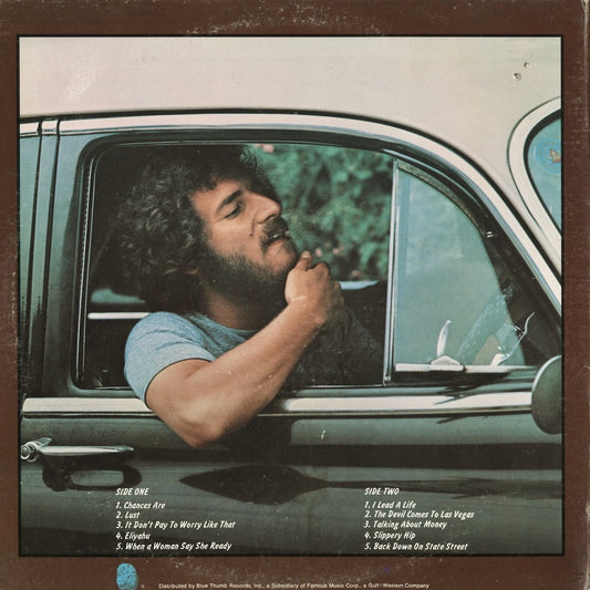 Ben Sidran - I Lead A Life (BTS 40) 1972 US Blue Thumb｜中古LP