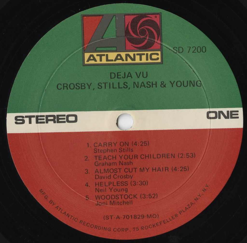 Crosby, Stills, Nash & Young / クロスビー、スティルス、ナッシュ＆ヤング / Deja Vu (SD 7200)