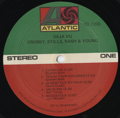 Crosby, Stills, Nash & Young / クロスビー、スティルス、ナッシュ＆ヤング / Deja Vu (SD 7200)