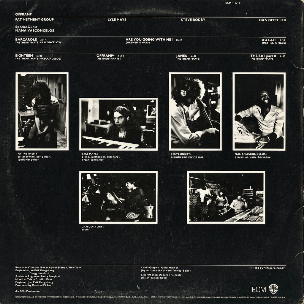 Pat Metheny / Offramp (ECM-1-1216) LP 1982 US ECM｜中古LP