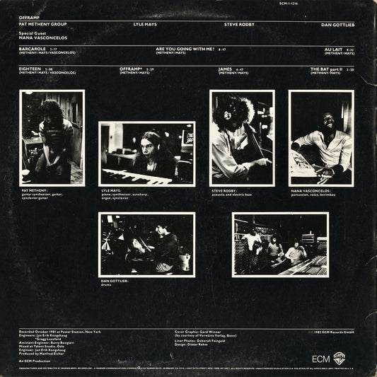 Pat Metheny / Offramp (ECM-1-1216) LP 1982 US ECM｜中古LP