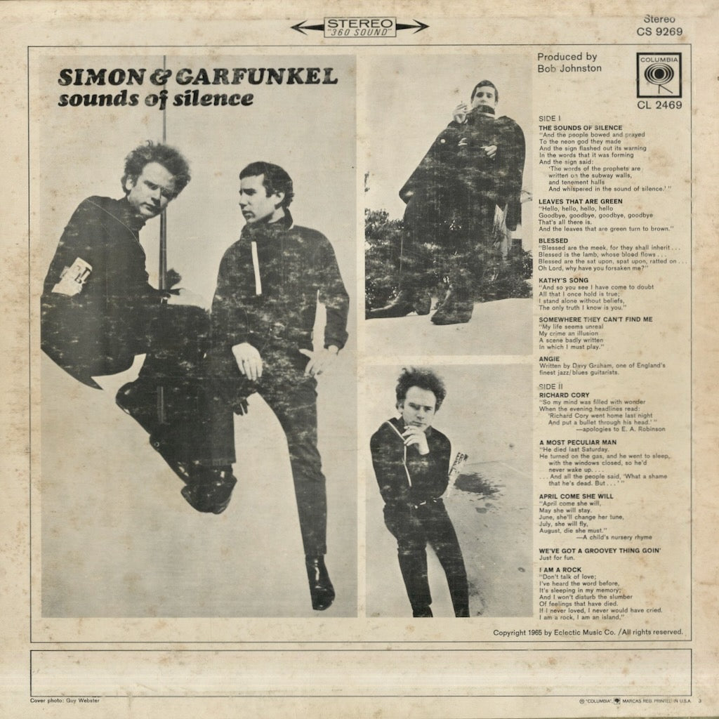 Simon and Garfunkel / サイモン&ガーファンクル / Sounds of Silence (CS 9269