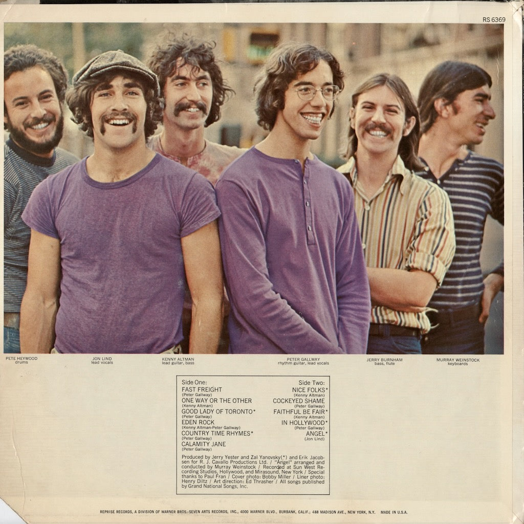 The Fifth Avenue Band / フィフス・アヴェニュー・バンド (1969) (RS 6369)