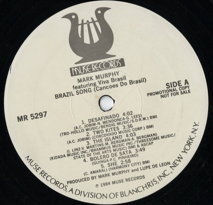 Mark Murphy - Brazil Song (MR 5297) LP 1984 US Muse｜中古LP
