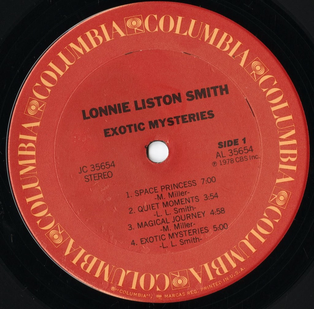 Lonnie Liston Smith - Exotic Mysteries (JC 35654) LP 1978 US Columbia｜中古LP