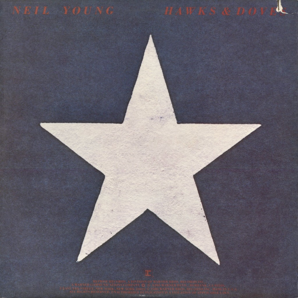 Neil Young - Hawks & Doves (HS 2297) 1980 US Reprise｜中古LP