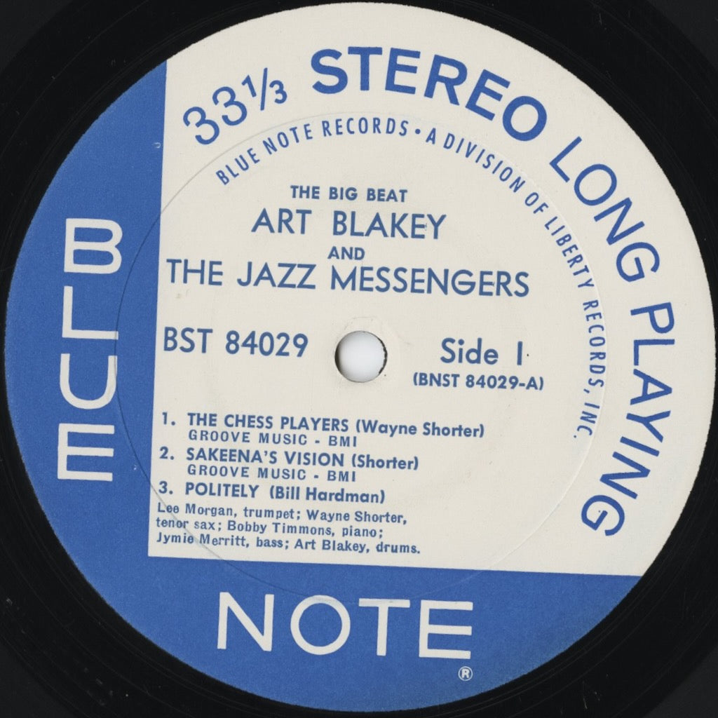 Art Blakey & The Jazz Messengers – The Big Beat (BST 84029) LP 1966 US Blue Note | 中古LP