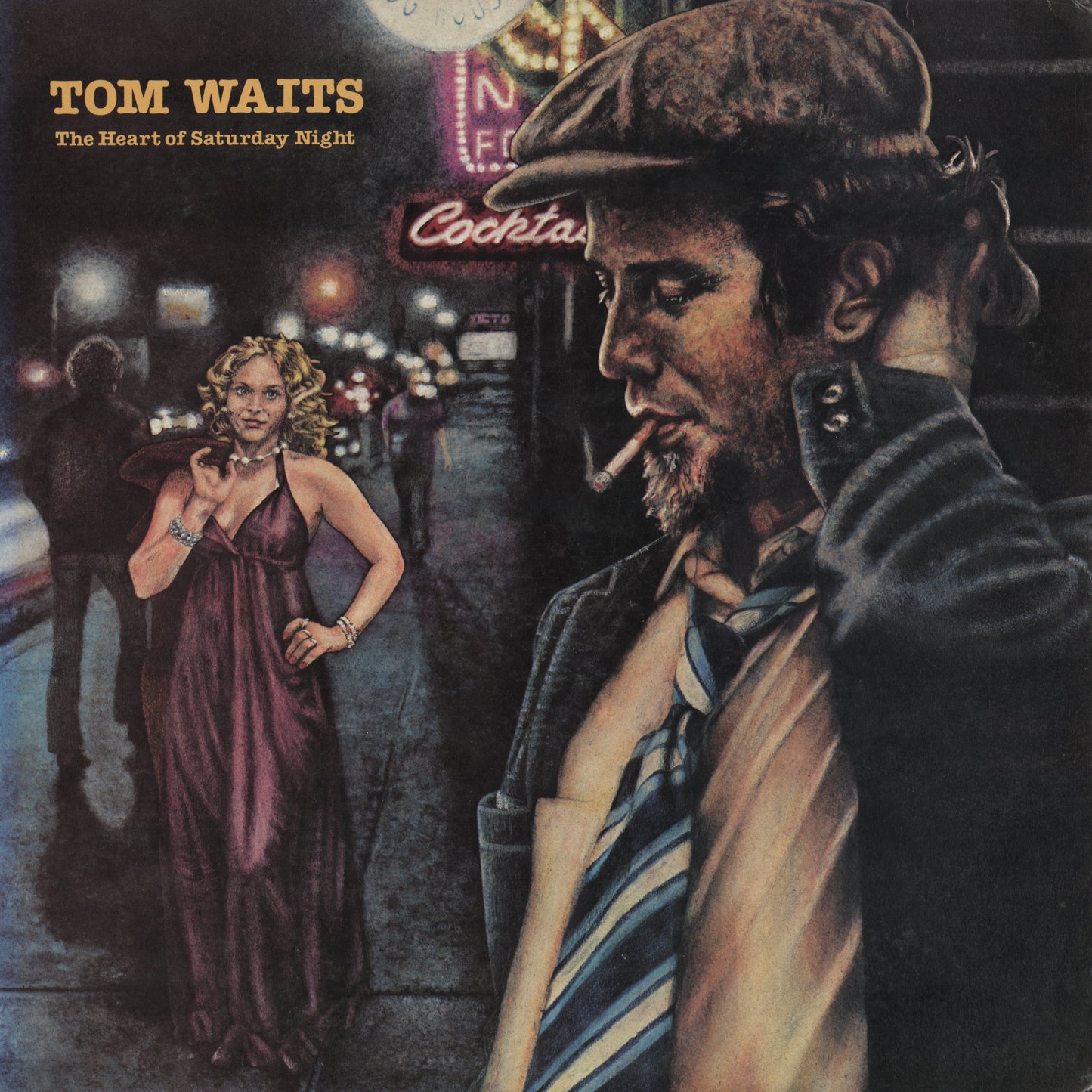 Tom Waits The Heart Of Saturday Night P-10243Y LP 1976 Japan Asylum Records
