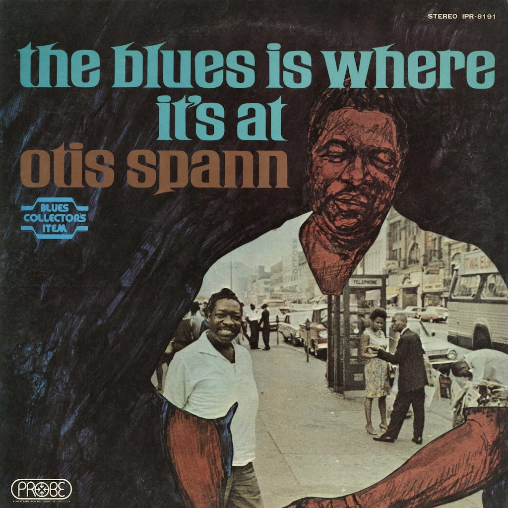 Otis Spann - The Blues Is Where It's At (IPR-8191) 1973 JPN Probe｜中古LP