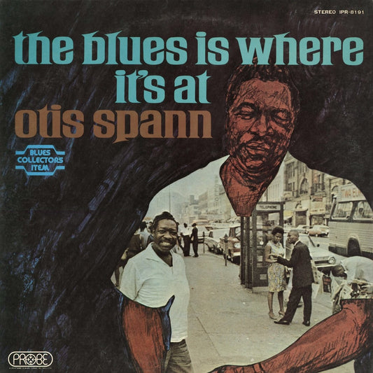 Otis Spann - The Blues Is Where It's At (IPR-8191) 1973 JPN Probe｜中古LP