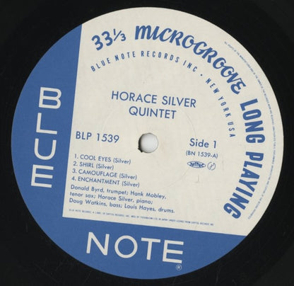 Horace Silver Quintet / ホレス・シルヴァー / 6 Pieces Of Silver (BLP 1539)