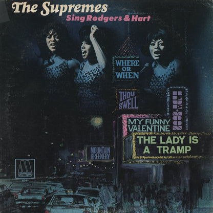 The Supremes / シュプリームス / Sing Rodgers & Hart (M 659)