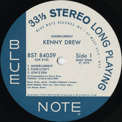 Kenny Drew - Undercurrent (GXK 8120) 1979 JPN Blue Note｜中古LP