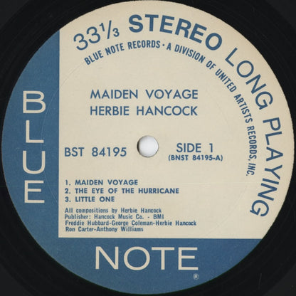 Herbie Hancock - Maiden Voyage (BST 84195) 1971 US Blue Note - UA｜中古LP