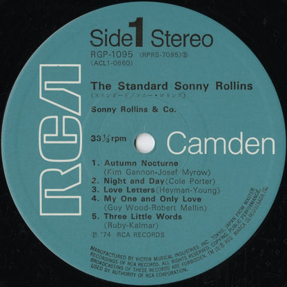 Sonny Rollins / ソニー・ロリンズ / The Standard Sonny Rollins (RGP-1095)