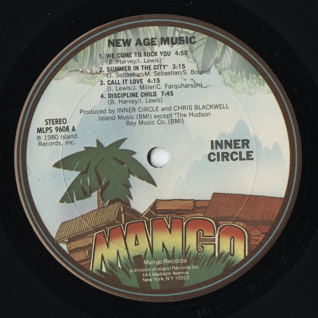 Inner Circle – New Age Music (MLPS 9608) LP 1980 US Mango | 中古LP
