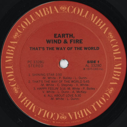 Earth Wind & Fire – That's The Way Of The World (PC 33280) LP 1975 US Columbia | 中古LP