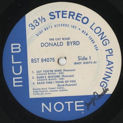 Donald Byrd / ドナルド・バード / The Cat Walk (BST 84075)