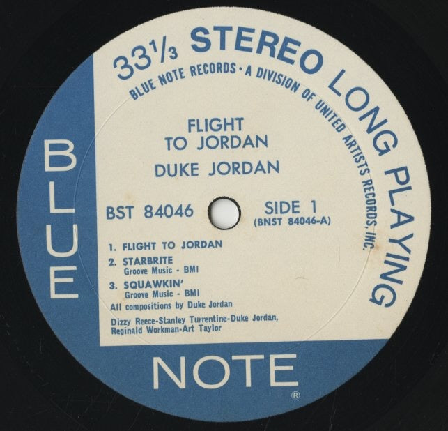 Duke Jordan / デューク・ジョーダン / Flight To Jordan (BST 84046)