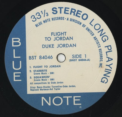 Duke Jordan / デューク・ジョーダン / Flight To Jordan (BST 84046)