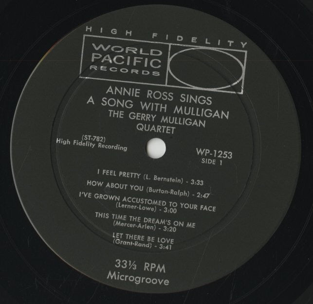 Annie Ross / アニー・ロス / Sings a Song With Mulligan! (WP-1253 