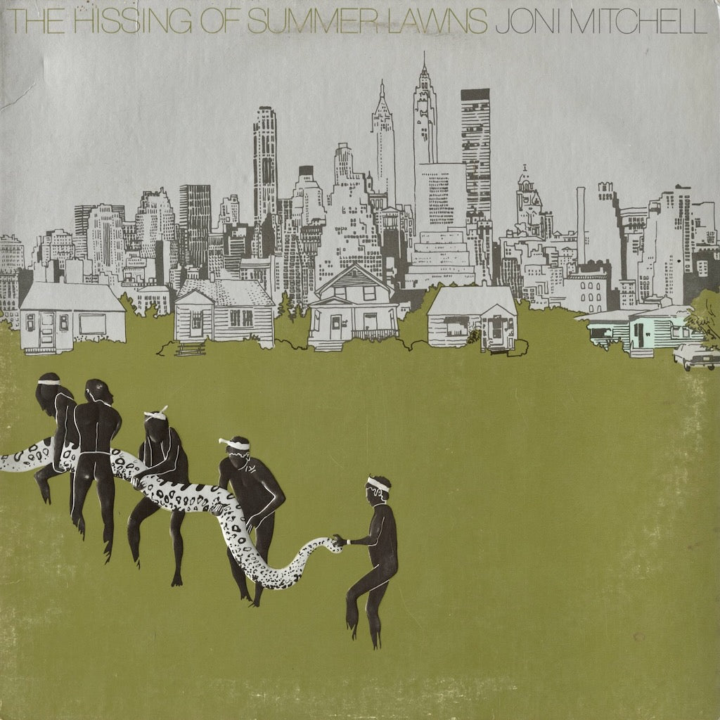 Joni Mitchell - The Hissing Of Summer Lawns (7E-1051) LP 1975 US Asylum