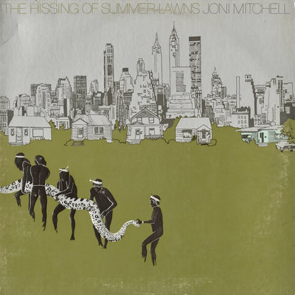 Joni Mitchell - The Hissing Of Summer Lawns (7E-1051) LP 1975 US Asylum