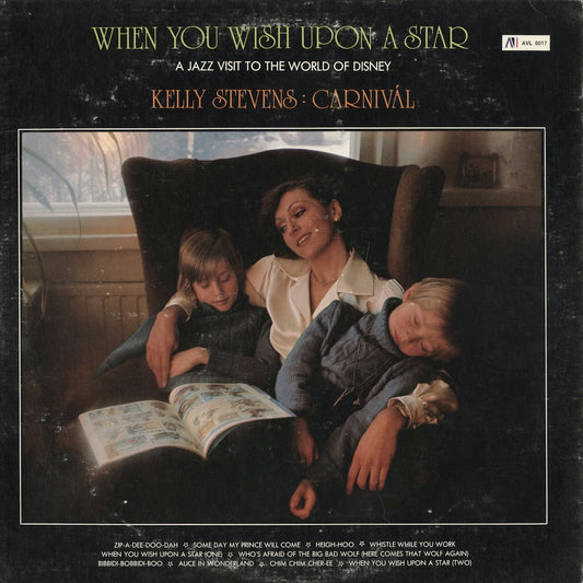 Kelly Stevens - When You Wish Upon A Star (AVL-6017) 1977 US AVI｜中古LP