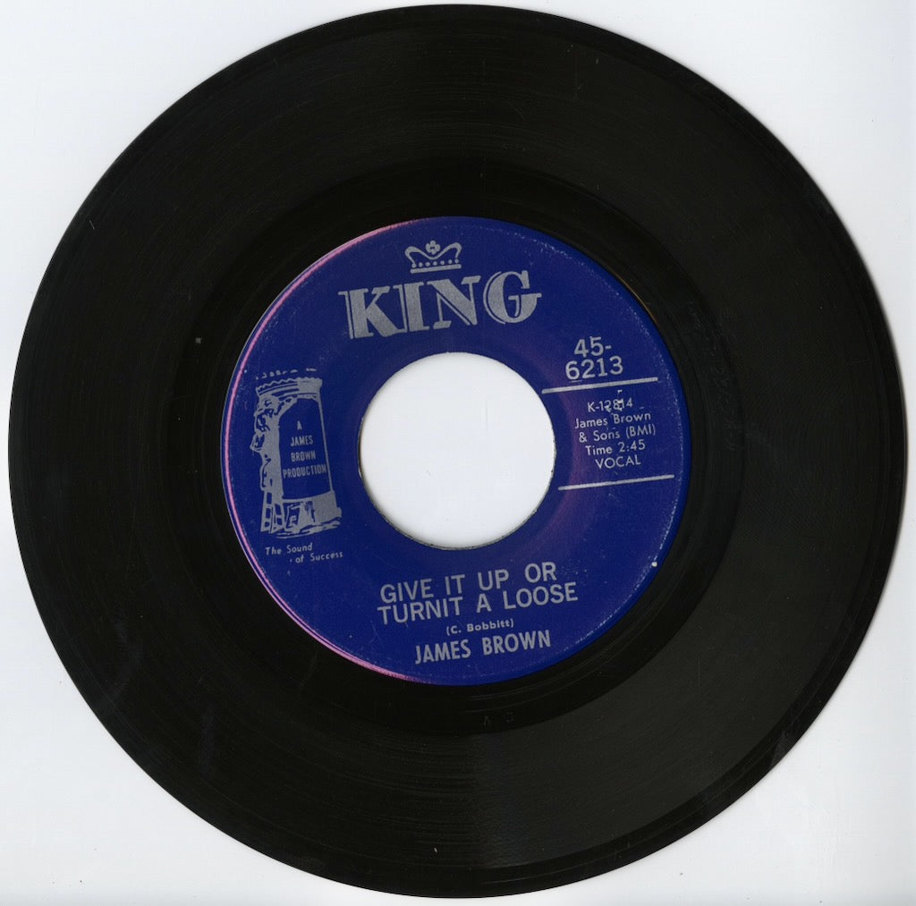 James Brown / ジェイムス・ブラウン / Give It Up Or Turn It Loose / I'll Lose My Mind -7 (45-6213)