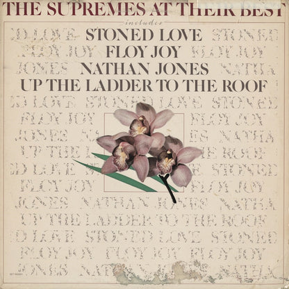 The Supremes - The Supremes At Their Best (M7-904R1) 1978 US Motown｜中古LP