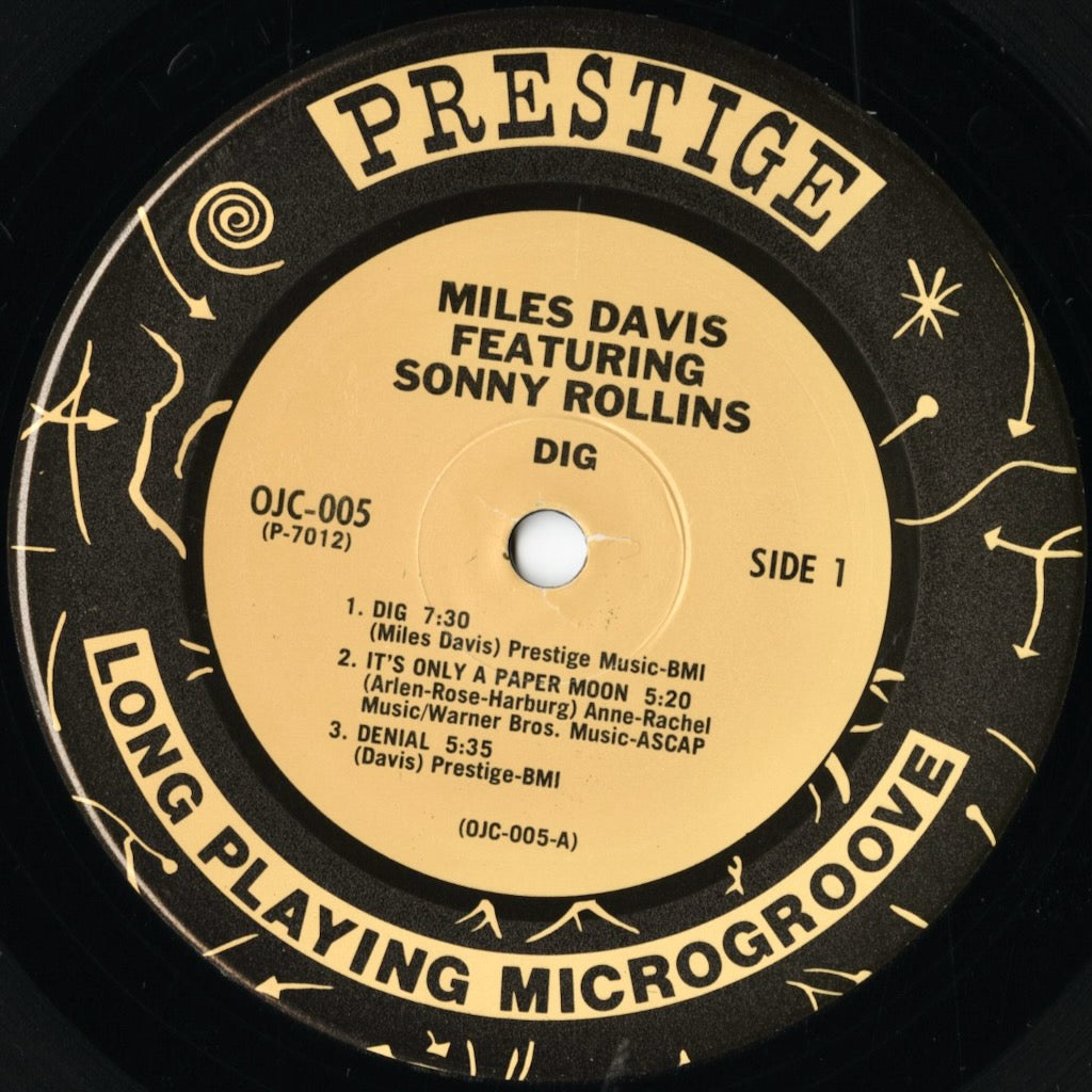 【待望★】 Miles Davis / マイルス・デイヴィス / Dig (OJC-005 洋楽