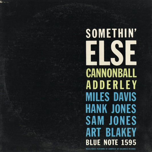 Cannonball Adderley - Somethin' Else (GXK 3001) 1977 JPN Blue Note / King Record｜中古LP 