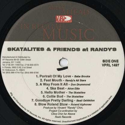 The Skatalites - Skatalites & Friends At Randy's (VPRL1497) LP 1998 US VP Records｜中古LP