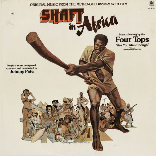 V.A. - Shaft In Africa - OST (ABCX-793) LP 1973 US ABC