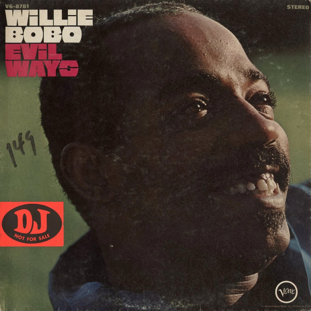 Willie Bobo – Evil Ways (V6-8781) LP 1968 US Verve 
